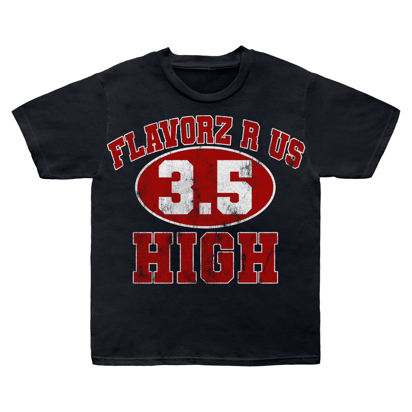 FLAVORZ R US "3.5" BLACK SHIRT