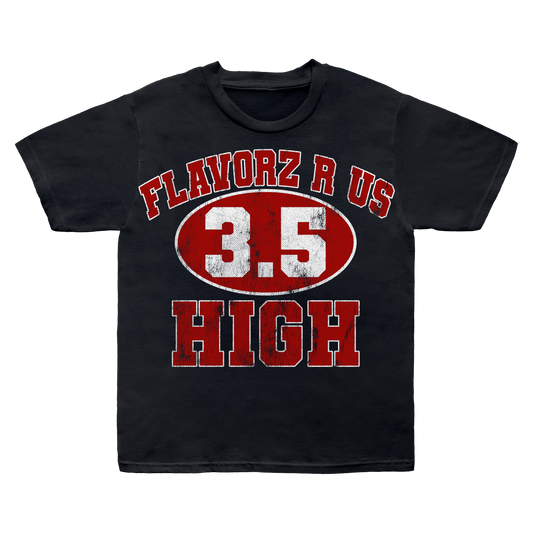 FLAVORZ R US "3.5" BLACK SHIRT