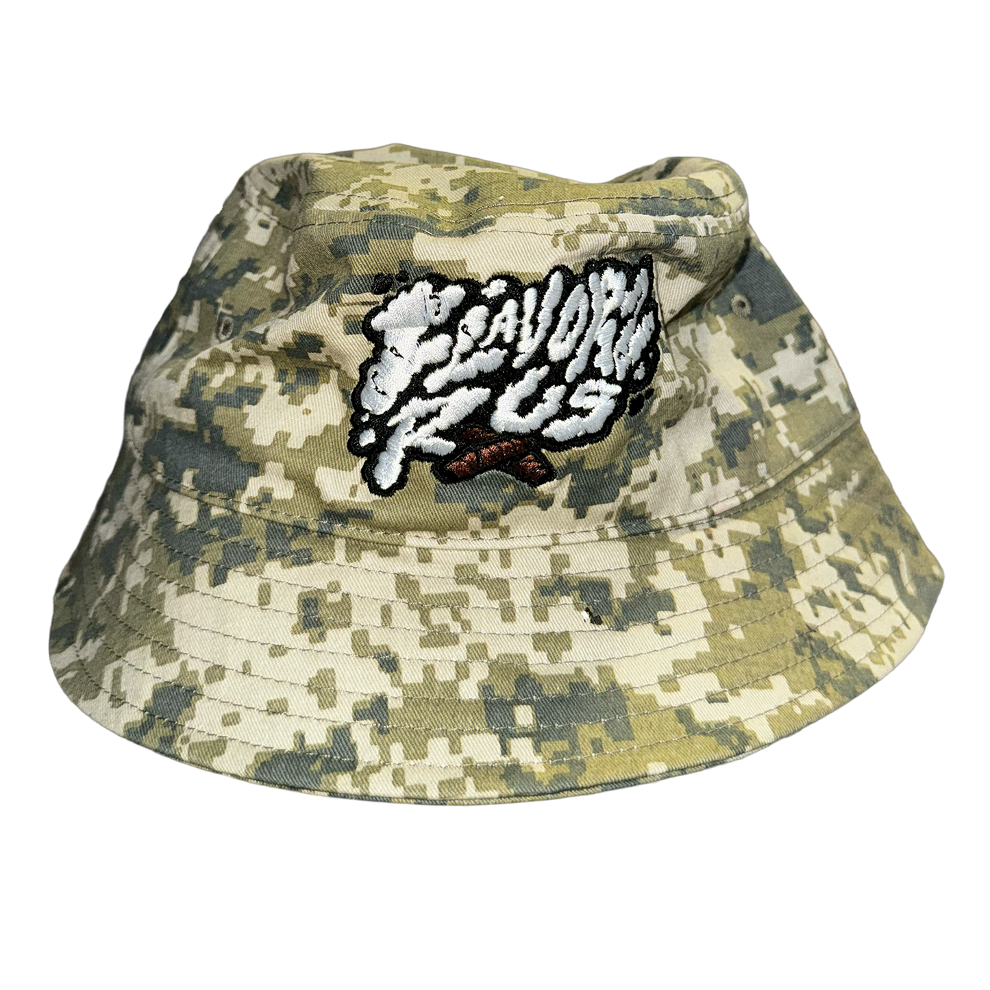 FLAVORZ R US "SIGNATURE" CAMO BUCKET HAT