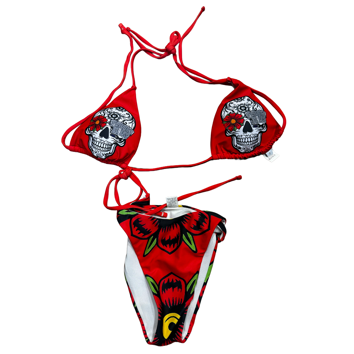 FLAVORZ R US "OG LOGO" RED BIKINI SET
