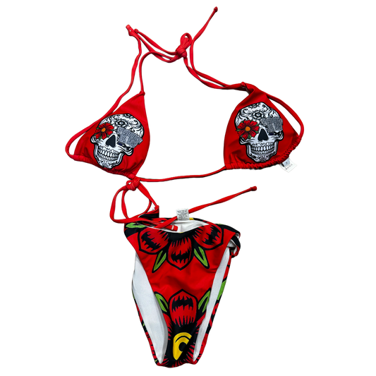 FLAVORZ R US "OG LOGO" RED BIKINI SET