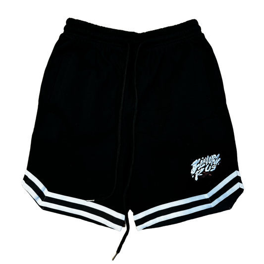 FLAVORZ R US "SIGNATURE" BLACK SHORTS