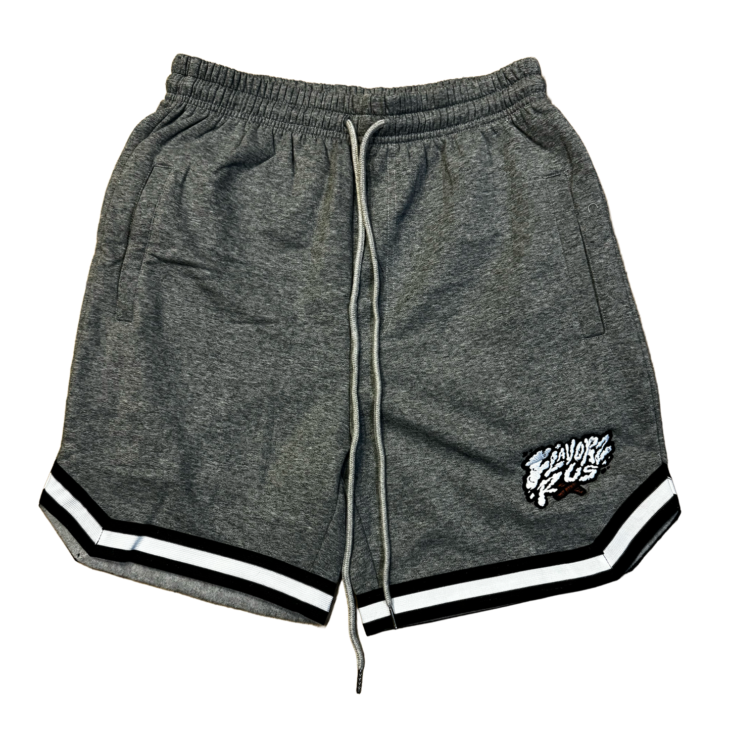 FLAVORZ R US "SIGNATURE" GREY SHORTS
