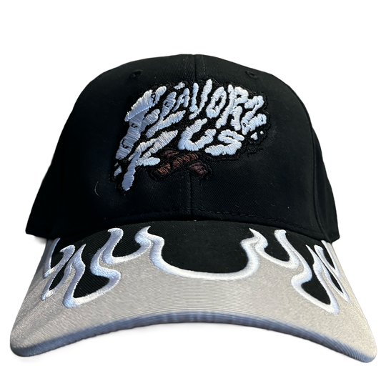 FLAVORZ R US "GREY FLAME" HAT