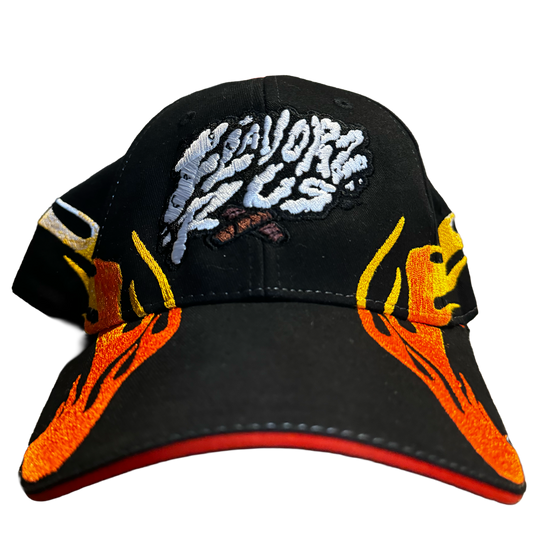 FLAVORZ R US "ORANGE FLAME" HAT