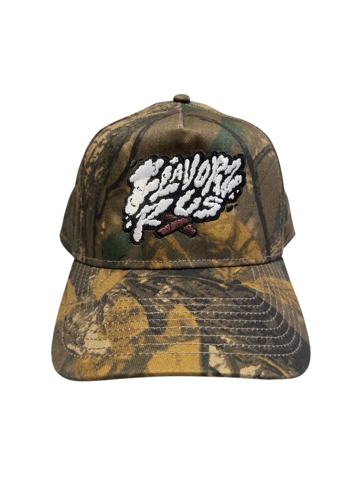 OG LOGO DARK WOODLAND CAMO CAP