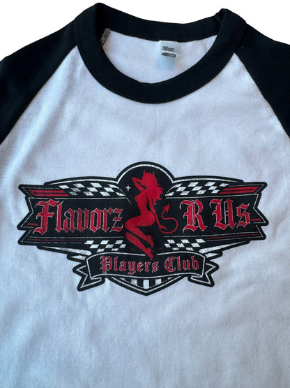 PLAYERS CLUB BLACK/WHITE WOMEN TEE