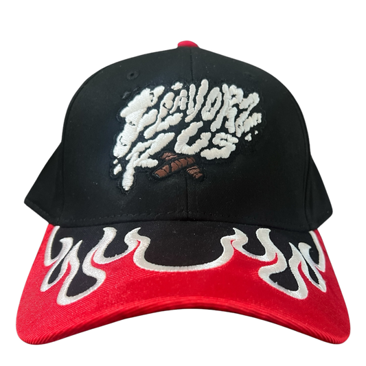 FLAVORZ R US "RED FLAME" HAT