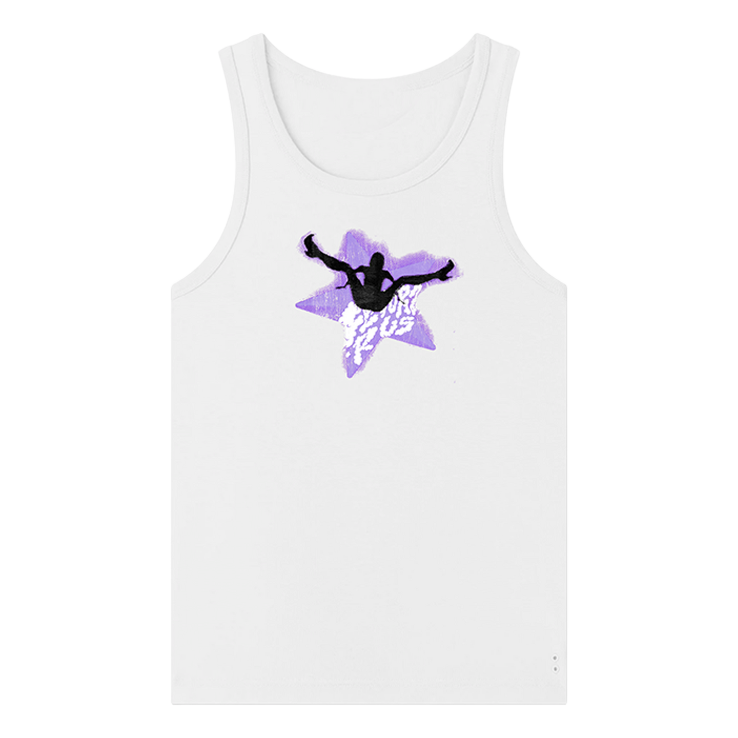 FLAVORZ R US "5STAR" WHITE TANKTOP